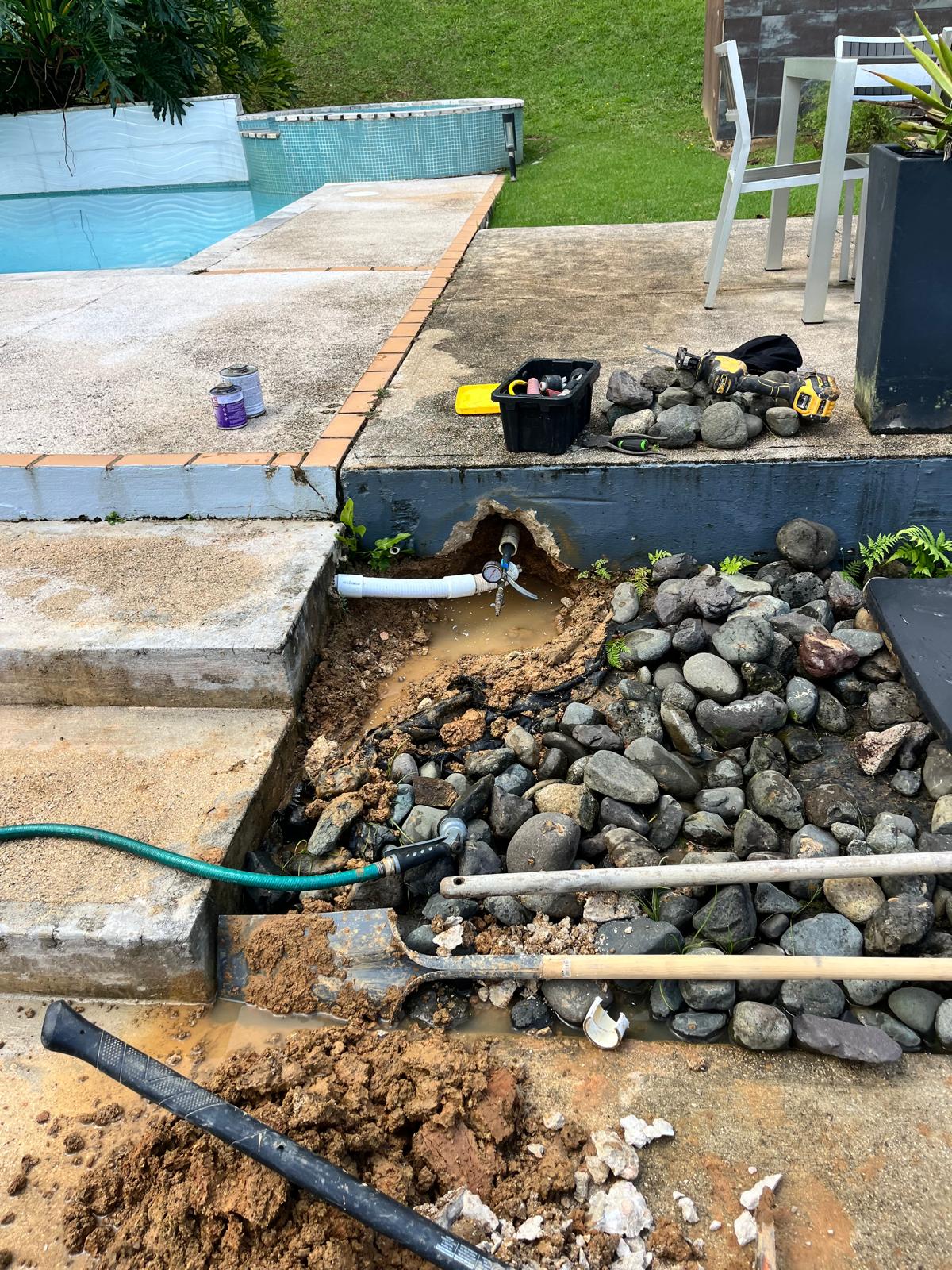 Equipment line repair