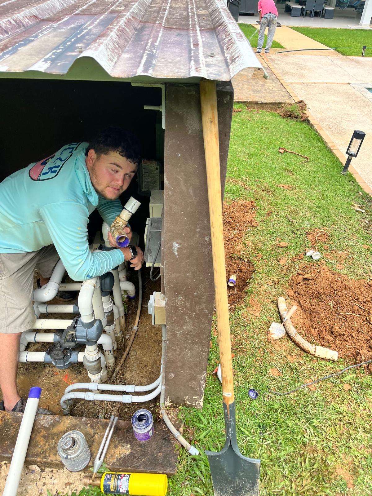 Equipment line repair