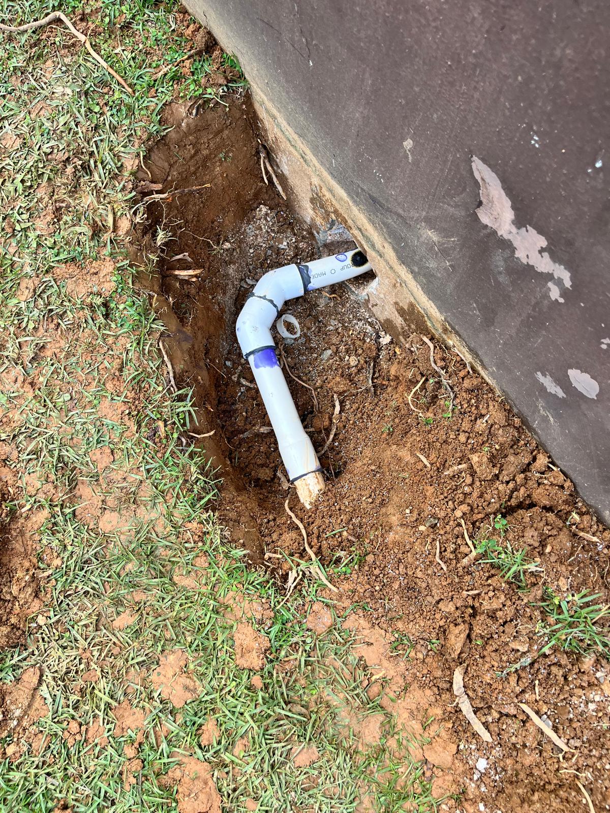 Underground PVC repair
