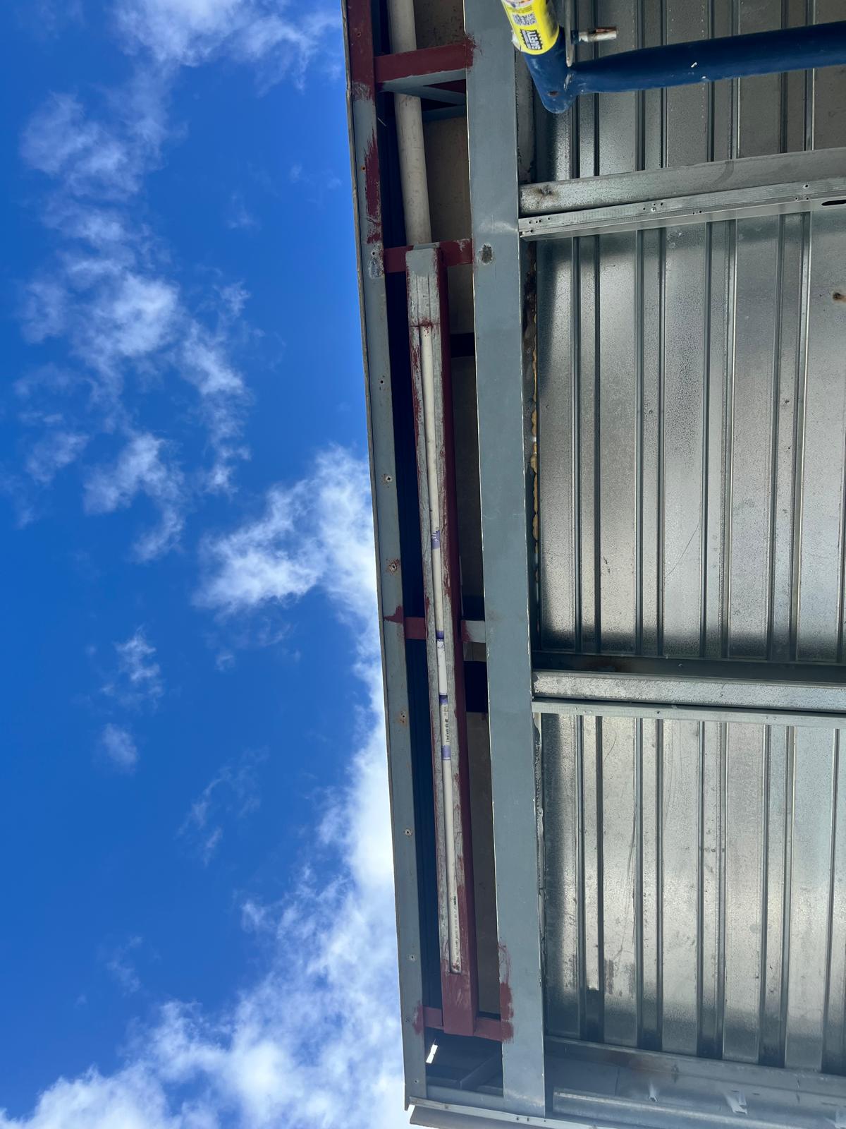 Canopy edge conduit routing